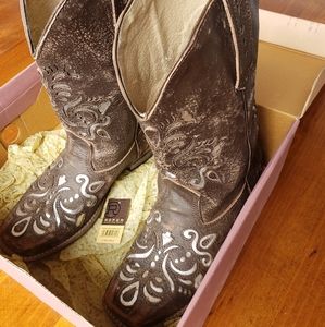 Girls size 3 Roper Cowgirl boots